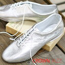 レペット 靴 【2024年春夏再入荷】CROWN JAZZ SILVER シルバー クラウン 靴 ジャズ ダンスシューズ レディース ladies 【 repetto レペット JAZZ 好きにもおすすめ 】