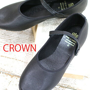 3/5新作 【あす楽】 CROWN STRAP COUT JAZZ BLACK ブラック クラウン 靴 スリッポン レディース ladies 【 repetto　レペット　に並ぶ人気モデル 】