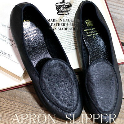 CROWN APRON SLIPPER BLACK クラウン エプロン スリッパ ダンスシューズ 靴 レディース ladies  　　