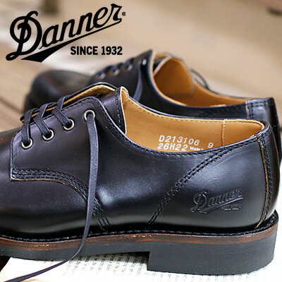 楽天オマケ des shoes and bag【ポイント10倍】【国内正規品】DANNER LOMBARD GW D213106 BLACKダナーロンバード ブラック レザー シューズ