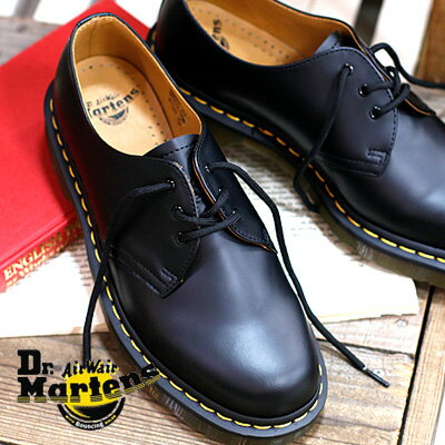 【2023年春夏再入荷】【国内正規品】Dr.Martens 1461 59 BLACK 10085001 ドクターマーチン 3ホール シューズ ブラック メンズ レディース 靴