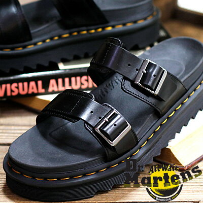 楽天オマケ des shoes and bag【2024年春夏再入荷】【国内正規品】 Dr.Martens MYLES 23523001 BLACK ドクターマーチン サンダル 軽量【マーチン 正規品 3ホール に並ぶ人気シリーズ】