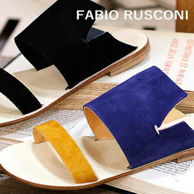 FABIO RUSCONI サンダル レディース ぺたんこ sandal DF06 ファビオ ルスコーニ フラットシューズ 