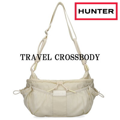 Rakuten - 【2026年春夏新作】【国内正規品】【ギフトにも】 HUNTER TRAVEL CROSSBODY UBX7123NRS(WHW)ハンター トラベル クロスボディバッグ (ホワイトウィロー)