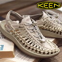 【レディース】【2025年春夏再入荷】 KEEN UNEEK 1027445(Safari/Safari) キーン ユニーク サンダル ベージュ