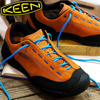 ◆ポイント10倍◆ KEEN メンズ JASPER 2 WP PUMPKIN SPICE/BLACK 1023872防水 キーン ジャスパー 2 ウォータープルーフ トレッキングシューズ