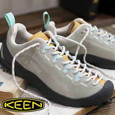 乐天商城 - 【レディース】【ポイント10倍】【2026年春夏新作】 KEEN JASPER 1032127(Abbey Stone/Oak Buff)キーン ジャスパー ライトグレー グレージュ ブルー レディース トレッキング スニーカー