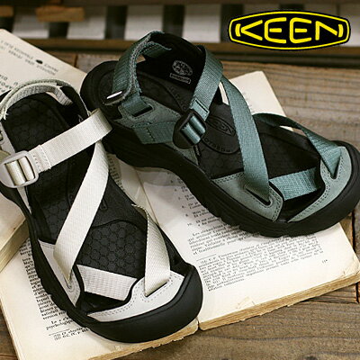 乐天商城 - 【レディース】【2026年春夏新作】KEEN ZERRAPORT 2 1022499(Silver Birch/Black) 1031699(Dark Forest/Lily Pad) キーン ゼラポートツー シルバー グリーン レディース アウトドア サンダル