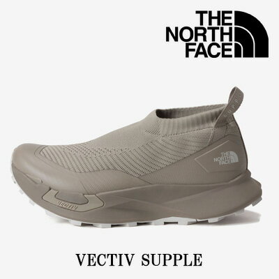 Rakuten - 【2026年春夏新作】【国内正規品】 THE NORTH FACE VECTIV SUPPLE NF52643 MM(マッシュルーム×マッシュルーム)ザ・ノース・フェイス ベクティブ サプル ベージュ ユニセックス メンズ レディース スニーカー