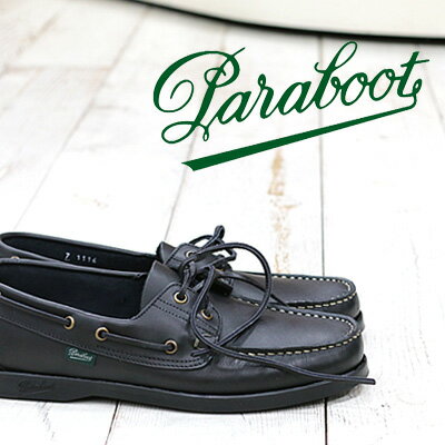 【ポイント5倍】【2023年春夏再入荷】【日本正規取扱店】 Paraboot BARTH NOIRE LIS NOIR ブラック 黒 780031 パラブーツ バース デッキシューズ ドライビングシューズ ローファー shoes レザ…