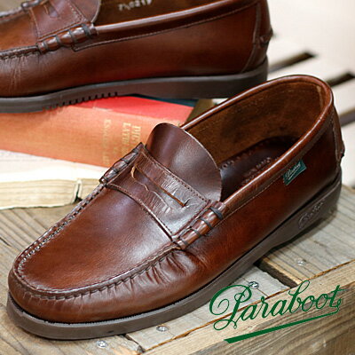  Paraboot CORAUX LIS AMERICA 093603 パラブーツ コロー レザー ローファー デッキシューズ