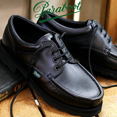乐天商城 - 【ラスト27.0cmのみ】【ポイント10倍】【日本正規取扱店】 Paraboot THIERS ROCADE 786605 NOIRパラブーツ ティエール ブラック