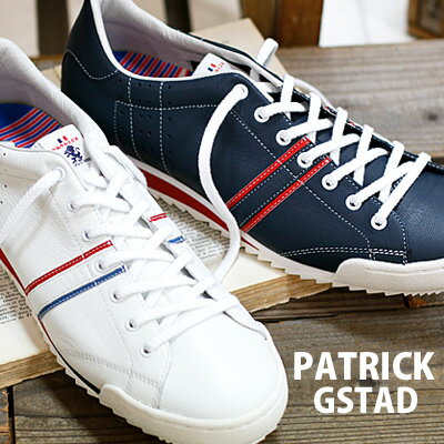 【★交換送料片道無料★】 【正規取扱店】【12/3再入荷】PATRICK sneaker GSTAD グスタード NVY(11592) WHT(11590) パトリック スニーカー レディース メンズ