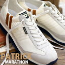 【★交換送料片道無料★】 【正規取扱店】【spot カラー】 PATRICK MARATHON マラソン D.FLW(942203) ベージュパトリック スニーカー レディース メンズ