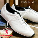 【★交換送料片道無料★】【1/18再入荷】 【★防水★】【正規取扱店】 PATRICK PAMIR-WP WHT パミール ウォータープルーフ ホワイト 530170 パトリック スニーカー レディース メンズ