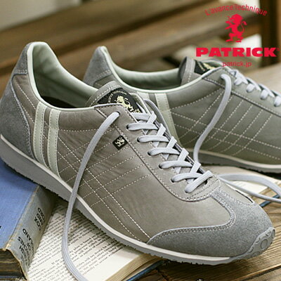 【2025年春夏新作】【◆交換送料片道無料◆】【正規取扱店】 PATRICK IRIS H-ASH(232514) パトリック アイリス ホース アッシュ グレー パトリック スニーカー メンズ レディース