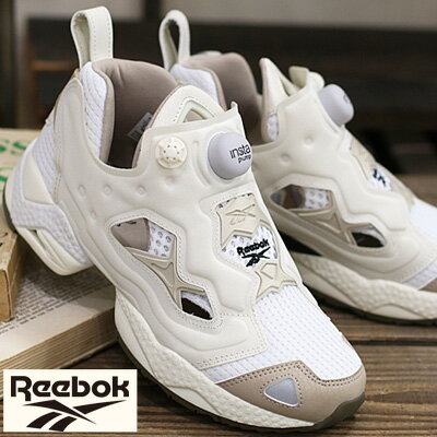 【2023年秋冬新作】【国内正規品】Reebok INSTAPUMP FURY 95（100010000）リーボック インスタポンプフューリー 95 アラバスター レディース メンズ ユニセックス ホワイト ベージュ　