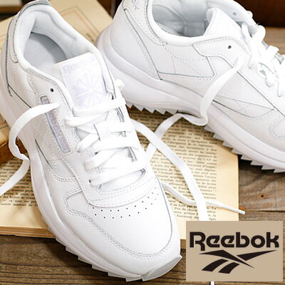 楽天オマケ des shoes and bag【2023年春夏新作】【国内正規品】 Reebok CLASSIC LEATHER SP EXTRA リーボック クラシックレザー SP エクストラ ホワイトレディース