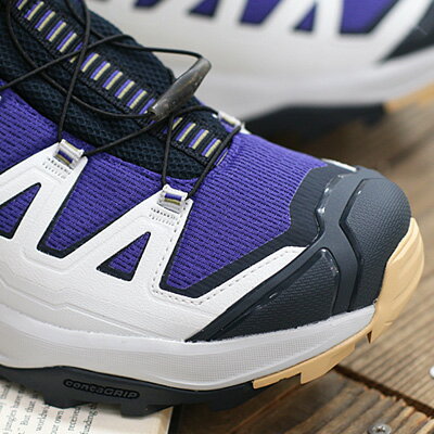 �ڥ�󥺡ۡ�2024ǯ�������١�SALOMON X ULTRA 360 EDGE GORE-TEX(Spectrum Blue / Glacier Gray / Sharkskin)������� ���å�������ȥ� 360 ���å� GORE-TEX �ɿ� L47463300026 �֥롼