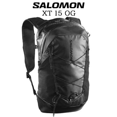 乐天商城 - 【2026年春夏新作】SALOMON XT15 OG (BLACK)LC2868000サロモン バックパック PCバッグ リュック 15L ブラック ユニセックス