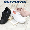 【レディース】母の日ギフトにもSKECHERS Slip-ins UNO EASY AIR 177112ブラック/ホワイト/ピンク スケッチャーズ スリップインズ ウノ イージー エア