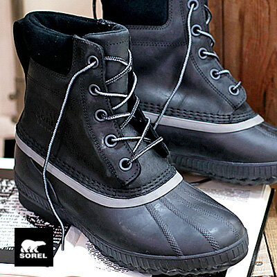 ソレル スノーブーツ メンズ 【★国内正規品★】 SOREL ブーツ メンズ CHEYANNE2 NM2575-010 BLACK,BLACK ソレル スノーブーツ シャイアン2 MENS BOOTS