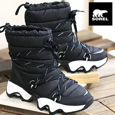 【国内正規品】SOREL KINETIC IMPACT NEXT BOOT WP NL5043-010 BLACK.SEA SALTソレル キネティックインパクト ネクストブーツ ウォータープルーフ ブラック