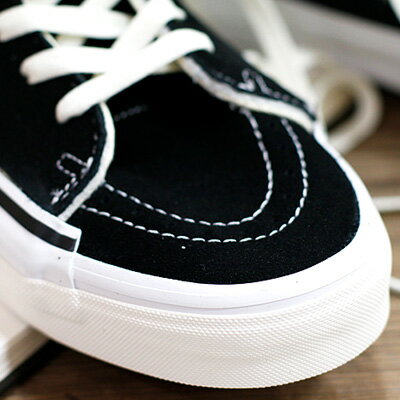 【国内正規品】VANS SK8-HI RECONSTRUCT BLK/T.WH (VN0005UK6BT)バンズ スケートハ...