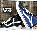 【★国内正規品★】 VANS V38OGS Sk8-Hi NAVY BLACK バンズ スケートハイ メンズ レディース スニーカー