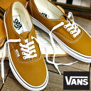 【2023年秋冬新作】【★国内正規品★】 VANS AUTHENTIC COLOR THEORY GOLDEN BROWNバンズ オーセンティック メンズ レディース スニーカー VN0009PV1M7