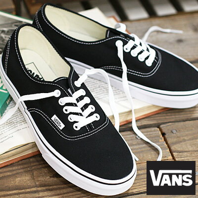 【定番】VANS AUTHENTIC BLACKバンズ オーセンティック スニーカー ブラック VN000EE3BLK