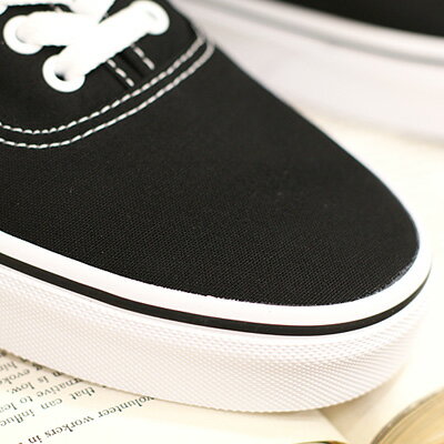 【2026年春夏再入荷】【定番】VANS AUTHENTIC BLACK (VN000EE3BLK)バンズ オーセン...