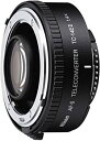 【中古】(非常に良い）Nikon テレコンバーター AF-S TELECONVERTER TC-14E II フルサイズ対応【メーカー名】Nikon【メーカー型番】TC14E2【ブランド名】Nikon【商品説明】 こちらの商品は中古品となっております。 画像はイメージ写真ですので 商品のコンディション・付属品の有無については入荷の度異なります。 買取時より付属していたものはお付けしておりますが付属品や消耗品に保証はございません。 商品ページ画像以外の付属品はございませんのでご了承下さいませ。 中古品のため使用に影響ない程度の使用感・経年劣化（傷、汚れなど）がある場合がございます。 また、中古品の特性上ギフトには適しておりません。 製品に関する詳細や設定方法は メーカーへ直接お問い合わせいただきますようお願い致します。 当店では初期不良に限り 商品到着から7日間は返品を受付けております。 他モールとの併売品の為 完売の際はご連絡致しますのでご了承ください。 プリンター・印刷機器のご注意点 インクは配送中のインク漏れ防止の為、付属しておりませんのでご了承下さい。 ドライバー等ソフトウェア・マニュアルはメーカーサイトより最新版のダウンロードをお願い致します。 ゲームソフトのご注意点 特典・付属品・パッケージ・プロダクトコード・ダウンロードコード等は 付属していない場合がございますので事前にお問合せ下さい。 商品名に「輸入版 / 海外版 / IMPORT 」と記載されている海外版ゲームソフトの一部は日本版のゲーム機では動作しません。 お持ちのゲーム機のバージョンをあらかじめご参照のうえ動作の有無をご確認ください。 輸入版ゲームについてはメーカーサポートの対象外です。 DVD・Blu-rayのご注意点 特典・付属品・パッケージ・プロダクトコード・ダウンロードコード等は 付属していない場合がございますので事前にお問合せ下さい。 商品名に「輸入版 / 海外版 / IMPORT 」と記載されている海外版DVD・Blu-rayにつきましては 映像方式の違いの為、一般的な国内向けプレイヤーにて再生できません。 ご覧になる際はディスクの「リージョンコード」と「映像方式※DVDのみ」に再生機器側が対応している必要があります。 パソコンでは映像方式は関係ないため、リージョンコードさえ合致していれば映像方式を気にすることなく視聴可能です。 商品名に「レンタル落ち 」と記載されている商品につきましてはディスクやジャケットに管理シール（値札・セキュリティータグ・バーコード等含みます）が貼付されています。 ディスクの再生に支障の無い程度の傷やジャケットに傷み（色褪せ・破れ・汚れ・濡れ痕等）が見られる場合がありますので予めご了承ください。 2巻セット以上のレンタル落ちDVD・Blu-rayにつきましては、複数枚収納可能なトールケースに同梱してお届け致します。 トレーディングカードのご注意点 当店での「良い」表記のトレーディングカードはプレイ用でございます。 中古買取り品の為、細かなキズ・白欠け・多少の使用感がございますのでご了承下さいませ。 再録などで型番が違う場合がございます。 違った場合でも事前連絡等は致しておりませんので、型番を気にされる方はご遠慮ください。 ご注文からお届けまで 1、ご注文⇒ご注文は24時間受け付けております。 2、注文確認⇒ご注文後、当店から注文確認メールを送信します。 3、お届けまで3-10営業日程度とお考え下さい。 　※海外在庫品の場合は3週間程度かかる場合がございます。 4、入金確認⇒前払い決済をご選択の場合、ご入金確認後、配送手配を致します。 5、出荷⇒配送準備が整い次第、出荷致します。発送後に出荷完了メールにてご連絡致します。 　※離島、北海道、九州、沖縄は遅れる場合がございます。予めご了承下さい。 当店ではすり替え防止のため、シリアルナンバーを控えております。 万が一、違法行為が発覚した場合は然るべき対応を行わせていただきます。 お客様都合によるご注文後のキャンセル・返品はお受けしておりませんのでご了承下さい。 電話対応は行っておりませんので、ご質問等はメッセージまたはメールにてお願い致します。