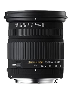 【中古】シグマ 17-70mm F2.8-4.5 DC デジタル専用 MACRO ニコン用 (ニコンD40/x、D60、D5000、D3000ではAF使用不可)