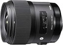 【中古】SIGMA 単焦点広角レンズ Art 35mm F1.4 DG HSM キヤノン用 フルサイズ対応 340544【メーカー名】シグマ【メーカー型番】340954【ブランド名】シグマ(Sigma)【商品説明】 こちらの商品は中古品となっております。 画像はイメージ写真ですので 商品のコンディション・付属品の有無については入荷の度異なります。 買取時より付属していたものはお付けしておりますが付属品や消耗品に保証はございません。 商品ページ画像以外の付属品はございませんのでご了承下さいませ。 中古品のため使用に影響ない程度の使用感・経年劣化（傷、汚れなど）がある場合がございます。 また、中古品の特性上ギフトには適しておりません。 製品に関する詳細や設定方法は メーカーへ直接お問い合わせいただきますようお願い致します。 当店では初期不良に限り 商品到着から7日間は返品を受付けております。 他モールとの併売品の為 完売の際はご連絡致しますのでご了承ください。 プリンター・印刷機器のご注意点 インクは配送中のインク漏れ防止の為、付属しておりませんのでご了承下さい。 ドライバー等ソフトウェア・マニュアルはメーカーサイトより最新版のダウンロードをお願い致します。 ゲームソフトのご注意点 特典・付属品・パッケージ・プロダクトコード・ダウンロードコード等は 付属していない場合がございますので事前にお問合せ下さい。 商品名に「輸入版 / 海外版 / IMPORT 」と記載されている海外版ゲームソフトの一部は日本版のゲーム機では動作しません。 お持ちのゲーム機のバージョンをあらかじめご参照のうえ動作の有無をご確認ください。 輸入版ゲームについてはメーカーサポートの対象外です。 DVD・Blu-rayのご注意点 特典・付属品・パッケージ・プロダクトコード・ダウンロードコード等は 付属していない場合がございますので事前にお問合せ下さい。 商品名に「輸入版 / 海外版 / IMPORT 」と記載されている海外版DVD・Blu-rayにつきましては 映像方式の違いの為、一般的な国内向けプレイヤーにて再生できません。 ご覧になる際はディスクの「リージョンコード」と「映像方式※DVDのみ」に再生機器側が対応している必要があります。 パソコンでは映像方式は関係ないため、リージョンコードさえ合致していれば映像方式を気にすることなく視聴可能です。 商品名に「レンタル落ち 」と記載されている商品につきましてはディスクやジャケットに管理シール（値札・セキュリティータグ・バーコード等含みます）が貼付されています。 ディスクの再生に支障の無い程度の傷やジャケットに傷み（色褪せ・破れ・汚れ・濡れ痕等）が見られる場合がありますので予めご了承ください。 2巻セット以上のレンタル落ちDVD・Blu-rayにつきましては、複数枚収納可能なトールケースに同梱してお届け致します。 トレーディングカードのご注意点 当店での「良い」表記のトレーディングカードはプレイ用でございます。 中古買取り品の為、細かなキズ・白欠け・多少の使用感がございますのでご了承下さいませ。 再録などで型番が違う場合がございます。 違った場合でも事前連絡等は致しておりませんので、型番を気にされる方はご遠慮ください。 ご注文からお届けまで 1、ご注文⇒ご注文は24時間受け付けております。 2、注文確認⇒ご注文後、当店から注文確認メールを送信します。 3、お届けまで3-10営業日程度とお考え下さい。 　※海外在庫品の場合は3週間程度かかる場合がございます。 4、入金確認⇒前払い決済をご選択の場合、ご入金確認後、配送手配を致します。 5、出荷⇒配送準備が整い次第、出荷致します。発送後に出荷完了メールにてご連絡致します。 　※離島、北海道、九州、沖縄は遅れる場合がございます。予めご了承下さい。 当店ではすり替え防止のため、シリアルナンバーを控えております。 万が一、違法行為が発覚した場合は然るべき対応を行わせていただきます。 お客様都合によるご注文後のキャンセル・返品はお受けしておりませんのでご了承下さい。 電話対応は行っておりませんので、ご質問等はメッセージまたはメールにてお願い致します。