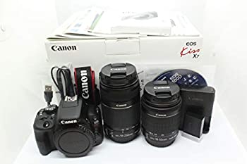 šۡɤCanon ǥե EOS Kiss X7 ֥륺७å EF-S18-55mm/EF-S55-250mm° KISSX7-WKIT