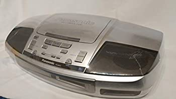 【中古】Panasonic パナソニック　RX-MDX3-S シルバー　パーソナルMDシステム　（CD/MDデッキ）（ラジカセ形状タイプ）