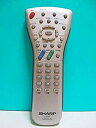 【中古】「非常に良い」シャープ LCDTVリモコン GA166WJSA
