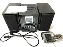 【中古】Panasonic パナソニック SC-PM37MD-K ブラック ミニコンポ (CD/MDコンポ)(本体SA-PM37MDとスピーカーSB-PM37のセット)(2)