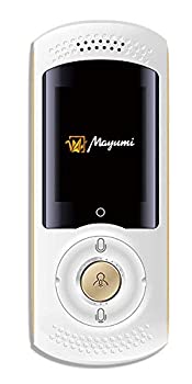 【中古】次世代AI携帯音声翻訳 機MayumiII 世界200ヶ国以上45言語対応 4G/WiF i通信対応 WiFiルーター機能付 カラー白