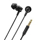 【中古】サンワサプライステレオイヤホン(マイク付き・カナル型・音声調節スイッチ・ブラック)MM-HS707BK