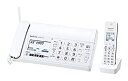 【中古】「非常に良い」パナソニック おたっくす デジタルコードレスFAX 子機1台付き 1.9GHz DECT準拠方式 ホワイト KX-PZ210DL-W