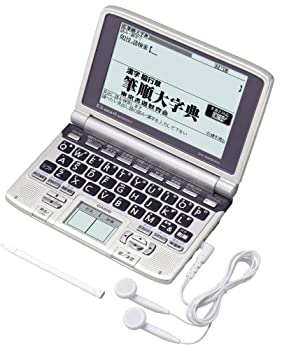 【中古】カシオ計算機 カシオ 電子辞書 EX-word XD-SW6000 XD-SW6000【メーカー名】CASIO(カシオ)【メーカー型番】【ブランド名】CASIO(カシオ)【商品説明】 こちらの商品は中古品となっております。 画像はイメージ写真ですので 商品のコンディション・付属品の有無については入荷の度異なります。 買取時より付属していたものはお付けしておりますが付属品や消耗品に保証はございません。 商品ページ画像以外の付属品はございませんのでご了承下さいませ。 中古品のため使用に影響ない程度の使用感・経年劣化（傷、汚れなど）がある場合がございます。 また、中古品の特性上ギフトには適しておりません。 製品に関する詳細や設定方法は メーカーへ直接お問い合わせいただきますようお願い致します。 当店では初期不良に限り 商品到着から7日間は返品を受付けております。 他モールとの併売品の為 完売の際はご連絡致しますのでご了承ください。 プリンター・印刷機器のご注意点 インクは配送中のインク漏れ防止の為、付属しておりませんのでご了承下さい。 ドライバー等ソフトウェア・マニュアルはメーカーサイトより最新版のダウンロードをお願い致します。 ゲームソフトのご注意点 特典・付属品・パッケージ・プロダクトコード・ダウンロードコード等は 付属していない場合がございますので事前にお問合せ下さい。 商品名に「輸入版 / 海外版 / IMPORT 」と記載されている海外版ゲームソフトの一部は日本版のゲーム機では動作しません。 お持ちのゲーム機のバージョンをあらかじめご参照のうえ動作の有無をご確認ください。 輸入版ゲームについてはメーカーサポートの対象外です。 DVD・Blu-rayのご注意点 特典・付属品・パッケージ・プロダクトコード・ダウンロードコード等は 付属していない場合がございますので事前にお問合せ下さい。 商品名に「輸入版 / 海外版 / IMPORT 」と記載されている海外版DVD・Blu-rayにつきましては 映像方式の違いの為、一般的な国内向けプレイヤーにて再生できません。 ご覧になる際はディスクの「リージョンコード」と「映像方式※DVDのみ」に再生機器側が対応している必要があります。 パソコンでは映像方式は関係ないため、リージョンコードさえ合致していれば映像方式を気にすることなく視聴可能です。 商品名に「レンタル落ち 」と記載されている商品につきましてはディスクやジャケットに管理シール（値札・セキュリティータグ・バーコード等含みます）が貼付されています。 ディスクの再生に支障の無い程度の傷やジャケットに傷み（色褪せ・破れ・汚れ・濡れ痕等）が見られる場合がありますので予めご了承ください。 2巻セット以上のレンタル落ちDVD・Blu-rayにつきましては、複数枚収納可能なトールケースに同梱してお届け致します。 トレーディングカードのご注意点 当店での「良い」表記のトレーディングカードはプレイ用でございます。 中古買取り品の為、細かなキズ・白欠け・多少の使用感がございますのでご了承下さいませ。 再録などで型番が違う場合がございます。 違った場合でも事前連絡等は致しておりませんので、型番を気にされる方はご遠慮ください。 ご注文からお届けまで 1、ご注文⇒ご注文は24時間受け付けております。 2、注文確認⇒ご注文後、当店から注文確認メールを送信します。 3、お届けまで3-10営業日程度とお考え下さい。 　※海外在庫品の場合は3週間程度かかる場合がございます。 4、入金確認⇒前払い決済をご選択の場合、ご入金確認後、配送手配を致します。 5、出荷⇒配送準備が整い次第、出荷致します。発送後に出荷完了メールにてご連絡致します。 　※離島、北海道、九州、沖縄は遅れる場合がございます。予めご了承下さい。 当店ではすり替え防止のため、シリアルナンバーを控えております。 万が一、違法行為が発覚した場合は然るべき対応を行わせていただきます。 お客様都合によるご注文後のキャンセル・返品はお受けしておりませんのでご了承下さい。 電話対応は行っておりませんので、ご質問等はメッセージまたはメールにてお願い致します。