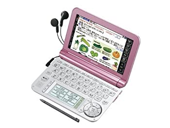 【中古】シャープ カラー電子辞書Brain ピンク系 PW-A7300-P