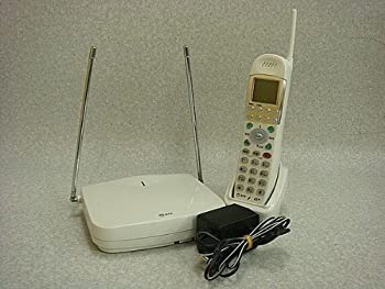 【中古】ABS-ACL-BCS(1)(W)+ABS-ACL-PS(1)(W) NTT AX バスアナログコードレスセット [オフィス用品] ビジネスフォン