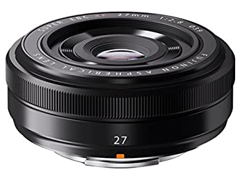 【中古】「非常に良い」FUJIFILM 単焦点広角レンズ XF27mmF2.8 B ブラック