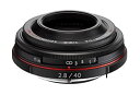 【中古】PENTAX リミテッドレンズ パンケーキレンズ 標準単焦点レンズ HD PENTAX-DA40mmF2.8 Limited ブラック Kマウント APS-Cサイズ 21390(2)