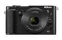 【中古】Nikon ミラーレス一眼Nikon 1 V3 標準パワーズームレンズキット ブラック N1V3HPLKBK