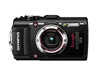 yÁzOLYMPUS fW^J STYLUS TG-3 Tough ubN 1600fCMOS F2.0 15mh 100kgfω׏d GPS+dqRpX&Wi-Fi TG-3 BLK