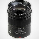 【中古】「非常に良い」KIPON 単焦点レンズ IBERIT (イベリット) 75mm f/2.4 富士フィルムXマウント Frosted Black(つや消し ブラック)